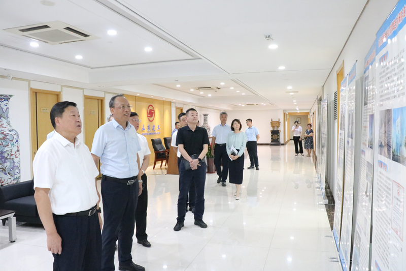 歷下區(qū)委書記楊傳軍蒞臨集團(tuán)調(diào)研指導(dǎo)工...